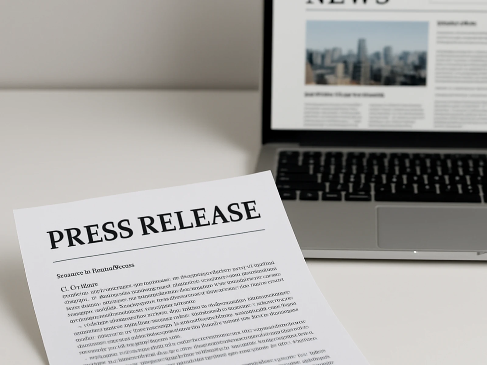 Press and PR Copy